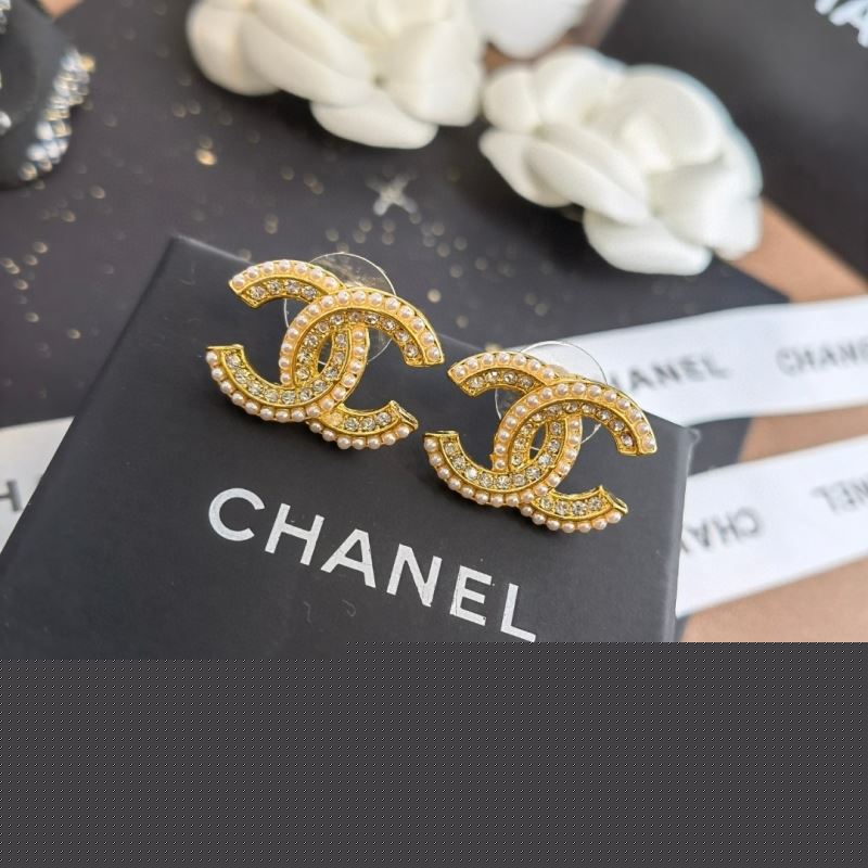 Ch*el earrings